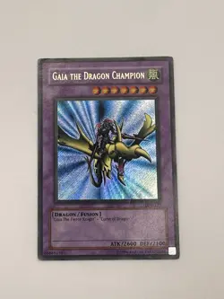 Yu-Gi-Oh! TCG Gaia the Dragon Champion Legend of Blue Eyes White Dragon LOB-125 - Image 1