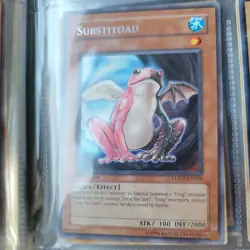 Substitoad LODT-EN028 Rare 1st Ed NM Yugioh vintage - Image 1