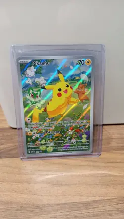 Pikachu 088 Black Star Promo Illustration Rare SVP088 Pokemon Card - NM - Image 3