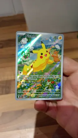 Pikachu 088 Black Star Promo Illustration Rare SVP088 Pokemon Card - NM - Image 4