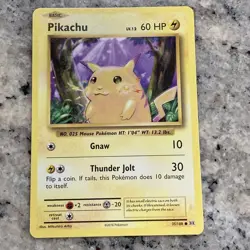 Pikachu Pokemon card 2016 great condition - Image 1