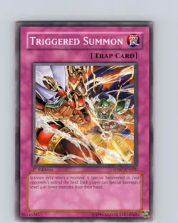 Yu-Gi-Oh TCG Triggered Summon DP07-EN021 1st Edition Common Card NM - Image 1