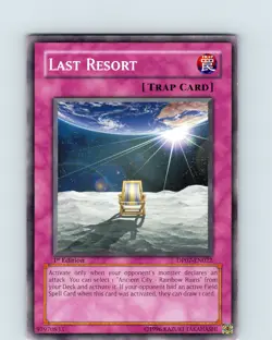Yu-Gi-Oh TCG Last Resort DP07-EN022 1st Edition Regular Common Card NM - Image 1