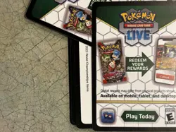 Unused Pokemon TCG Live 2023 World Championships Items Code Codes Card FAST F - Image 1