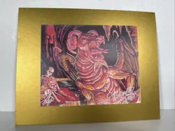 MTG CHRONICLES Palladia-Mors /250 Limited EDWARD BEARD, JR Pre Card Print RARE - Image 3