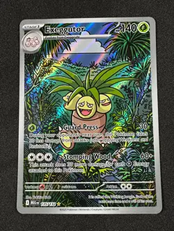 2025 Pokemon TCG EXEGGUTOR 135/132 2025 Mega Evolution Illustration Rare Card - Image 1