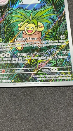 2025 Pokemon TCG EXEGGUTOR 135/132 2025 Mega Evolution Illustration Rare Card - Image 2