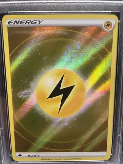 PSA 10 LIGHTNING ENERGY Pokemon Card SWSH155 PSA 10 GEM MT RARE LOW POP 10 CARD - Image 3