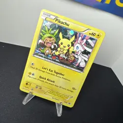 Pokemon Pikachu TCG XY95 XY Black Star Promo Holo Card - Image 1