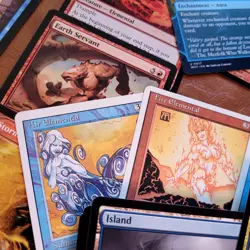 Custom Complete Commander Deck Magic MTG EDH 100 Cards = ELEMENTALS izzet Rare - Image 2