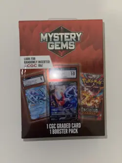 (LOT OF 2) 2025 Pokemon Mystery Gems 1 CGC Graded Card & 1 Booster Pack Each NEW - Image 4