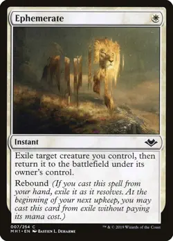 Ephemerate Modern Horizons Magic The Gathering MTG Card - Image 1