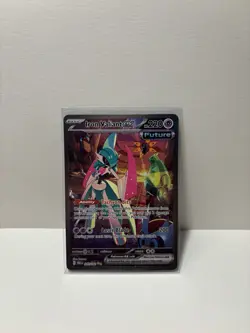 Pokemon TCG Iron Valiant EX Paradox Rift 249/182 Special Illustration Rare Card - Image 3