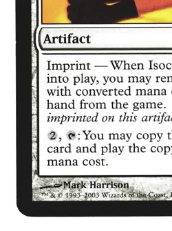 Magic The Gathering MTG - MIRRODIN 2003 MRD - #188 Isochron Scepter LP NM LOT4 - Image 4