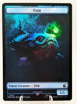 MTG Fish\Alien Insect (Foil) DS Token Universes Beyond: Doctor Who NM - Image 2
