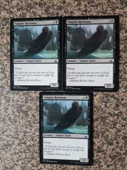 MTG 3 x Vampire Revenant - Rivals of Ixalan - Image 1