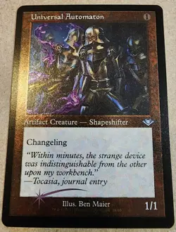 Universal Automaton - #38 (Retro Frame) (Foil Etched) Modern Horizons - Mtg - Image 1