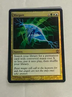 MTG FOIL Wargate Alara Reborn Magic the Gathering - Image 1