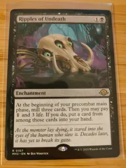 MTG Ripples of Undeath 0107 Modern Horizons 3 M/NM Free UK P&P - Image 1