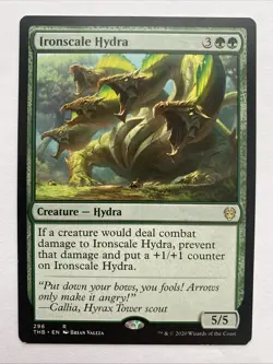 Ironscale Hydra #296 LP Theros Beyond Death THB Magic MTG - Image 1