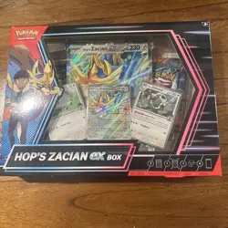 Pokemon TCG: Hop's Zacian ex Box - Brand New Hot!! Great Condition!! - Image 1