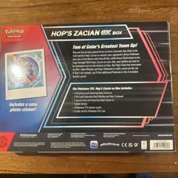 Pokemon TCG: Hop's Zacian ex Box - Brand New Hot!! Great Condition!! - Image 2