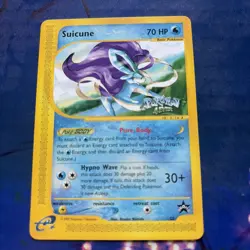 Pokemon TCG Suicune Black Star Promo Card - Image 1