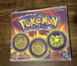 1999 Pokemon battle coins game New Sealed! - Image 1