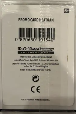 Sealed Pokemon Sun and Moon Ultra Prism Stamped Heatran Holo 88/156 - Image 2