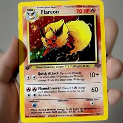 Pokemon TCG 1st Edition Flareon, Jolteon, Vaporeon Jungle Holos (All NM)💥 - Image 2