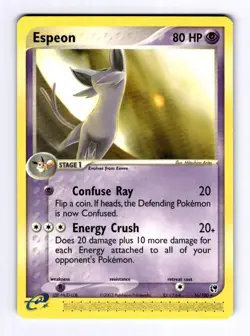 Espeon Sandstorm #16 (2003) Rare NM Pokemon - Image 1