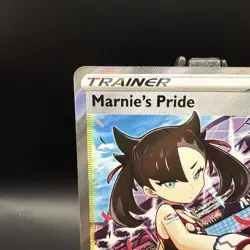 Pokemon TCG Marnie's Pride Full Art Holo Ultra Rare Brilliant Stars 171/172 - Image 2