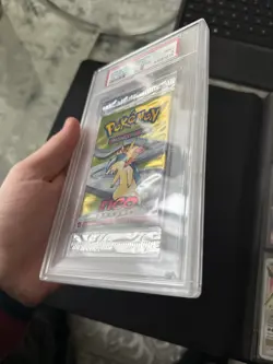 1st Edition Neo Genesis Pokemon Booster Pack Typhlosion Artwork - PSA 9 - Image 5