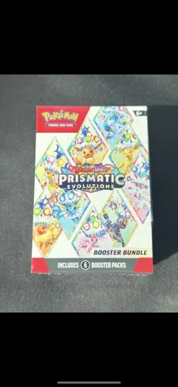 Pokemon TCG Scarlet & Violet Prismatic Evolutions Booster Bundle FACTORY SEALED! - Image 1