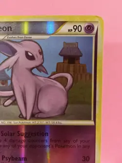 Pokemon TCG Espeon 2/90 Undaunted Reverse Holo Rare LP-/Moderately Played+ - Image 5