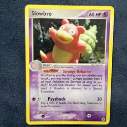 2004 Pokemon Slowbro EX FireRed & LeafGreen #14/112 Vintage SET BREAK - Image 1