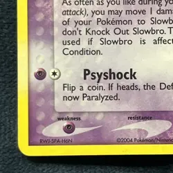 2004 Pokemon Slowbro EX FireRed & LeafGreen #14/112 Vintage SET BREAK - Image 5