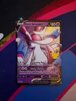 Pokemon - Dark Sylveon V SWSH134 - Celebrations Promo Near Mint - Image 1