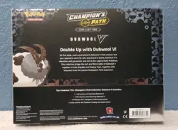 Pokemon TCG - Dubwool V Collection Box - Champions Path - 4 Booster Packs - Image 2
