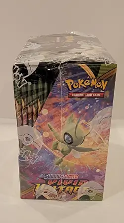Pokemon TCG Sword & Shield Vivid Voltage Booster Box - Factory Sealed - Image 3