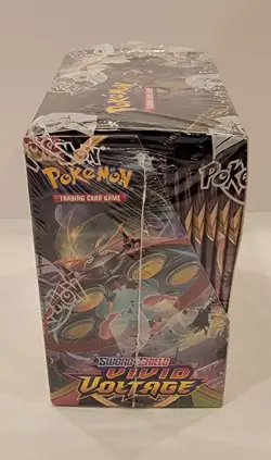 Pokemon TCG Sword & Shield Vivid Voltage Booster Box - Factory Sealed - Image 4