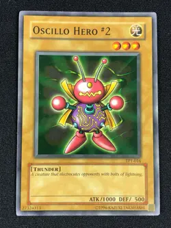 YUGIOH OSCILLO HERO #2 TP1-016 COMMON (NM) - Image 1