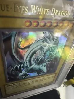 2002 Yu-Gi-Oh! LOB-001 Blue-eyes White Dragon PSA 9 MINT Yugioh - Image 2