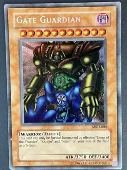 Yu-Gi-Oh! Gate Guardian MRD-000 Ultra Rare Metal Raiders Vintage 2002 - Image 1