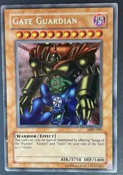 Yu-Gi-Oh! Gate Guardian MRD-000 Ultra Rare Metal Raiders Vintage 2002 - Image 2