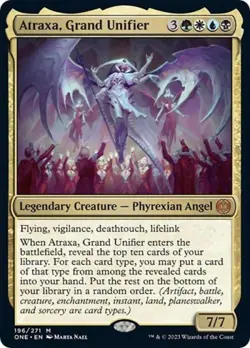 ~ Atraxa, Grand Unifier ~ NM ~ Phyrexia: All Will Be One ~ MTG ~ - Image 1