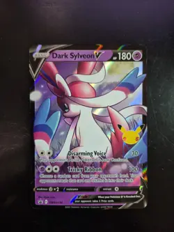 Dark Sylveon v SWSH134 SWSH: Sword & Shield Promo Cards Holo NM - Image 1