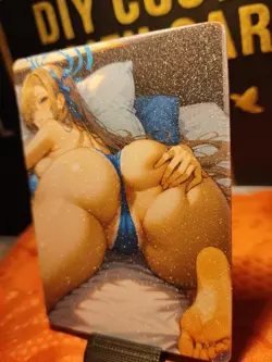 Yuki Asuna-Sword Art Online Sexy Anime Waifu Double-Sided Custom Premium card - Image 3