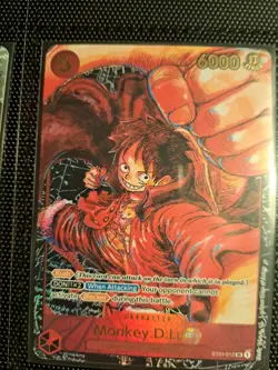 Monkey D Luffy ST01-012 PAR SR Awakening of New Era OP-05 One Piece Card - Image 1