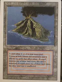 * P R 0 X Y* Mtg Magic The Gathering Volcanic Island Trading Card *P R 0 X Y* - Image 2